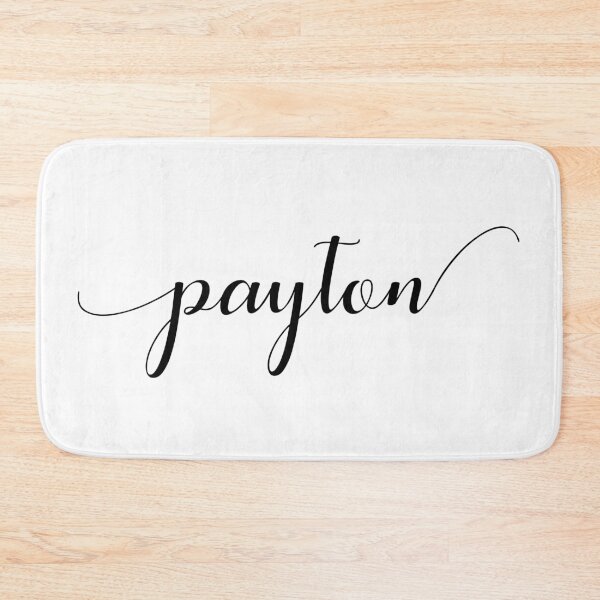 Item preview, Payton - Custom name on delicate black cursive font designed and sold by To the Lua.