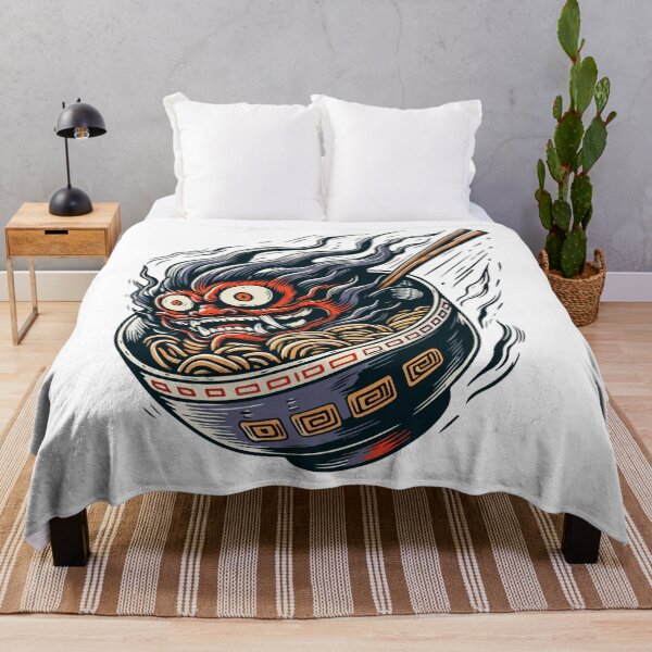 Item preview, Yokai Tsukumogami Ramen Bowl Haunted by Spirit designed and sold by Yokai-Infinity.