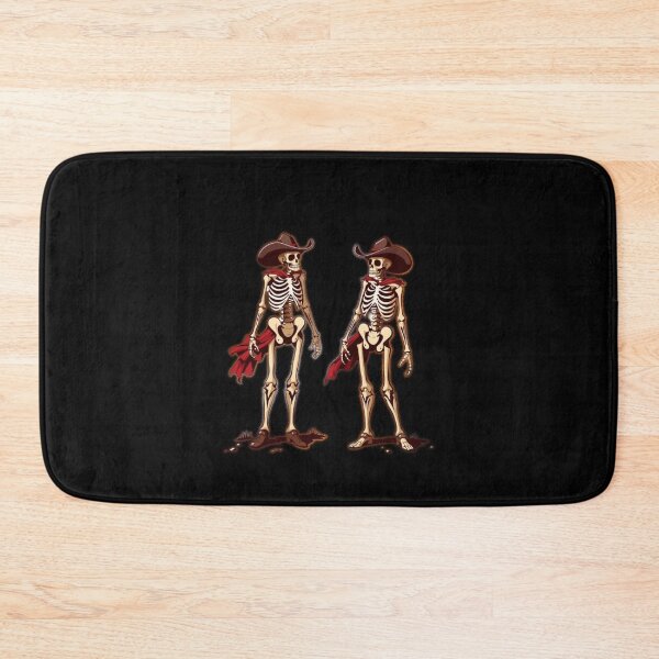 Item preview, Cowboy skeletons designed and sold by LevonsCrazyArt.