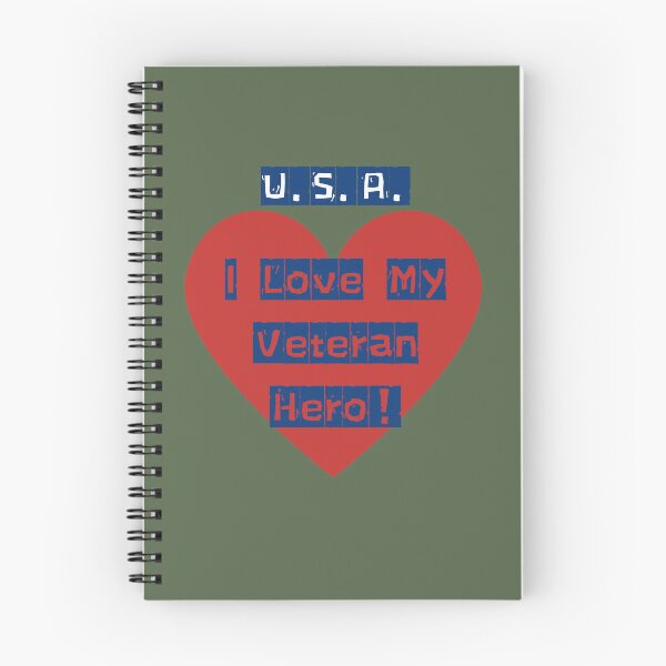 Item preview, U.S.A. I Love My Veteran Hero! designed and sold by POSITIVE4EVA.