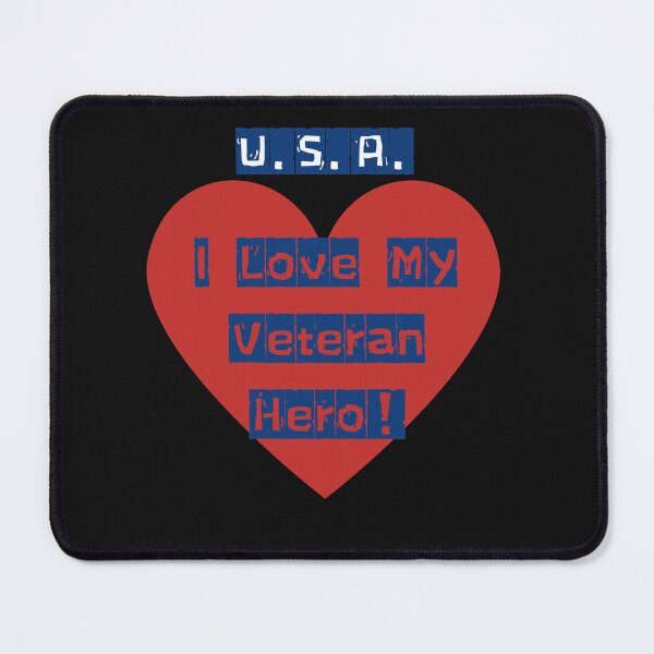 Item preview, U.S.A. I Love My Veteran Hero! designed and sold by POSITIVE4EVA.