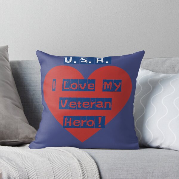 Item preview, U.S.A. I Love My Veteran Hero! designed and sold by POSITIVE4EVA.