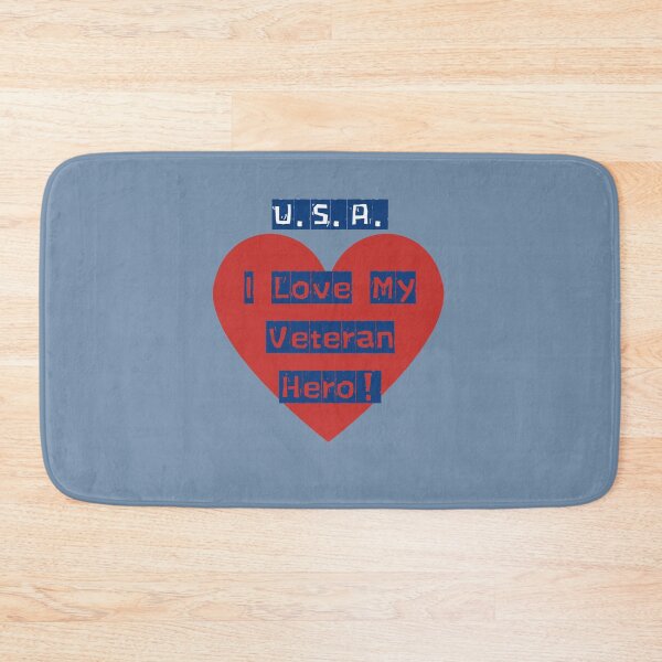 Item preview, U.S.A. I Love My Veteran Hero! designed and sold by POSITIVE4EVA.
