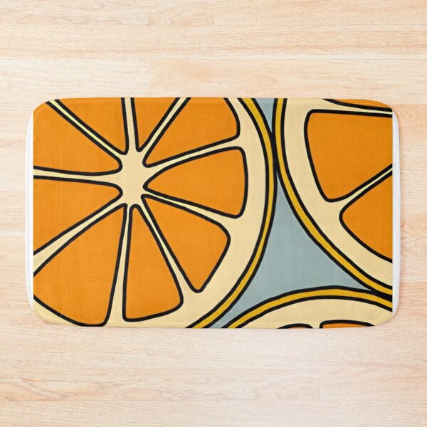 Item preview, Abstract Orange Fruit Art Drawing Retro  designed and sold by DALdesignstore.