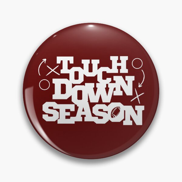 Item preview, Touch Down Rugby Season Typography Design designed and sold by The magic  Yellow bus.