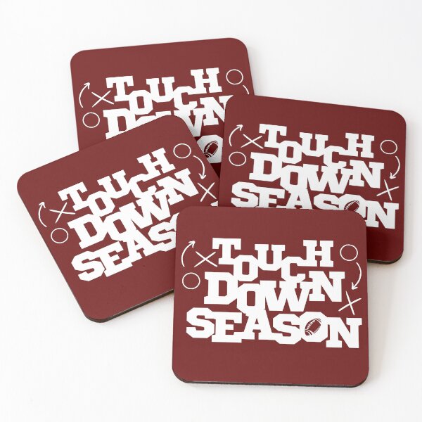 Item preview, Touch Down Rugby Season Typography Design designed and sold by The magic  Yellow bus.