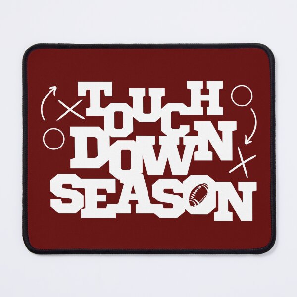 Item preview, Touch Down Rugby Season Typography Design designed and sold by The magic  Yellow bus.