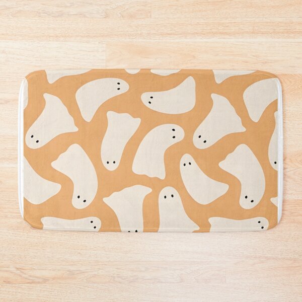 Item preview, Ghost Abstract Doodle Orange Cartoon  designed and sold by DALdesignstore.