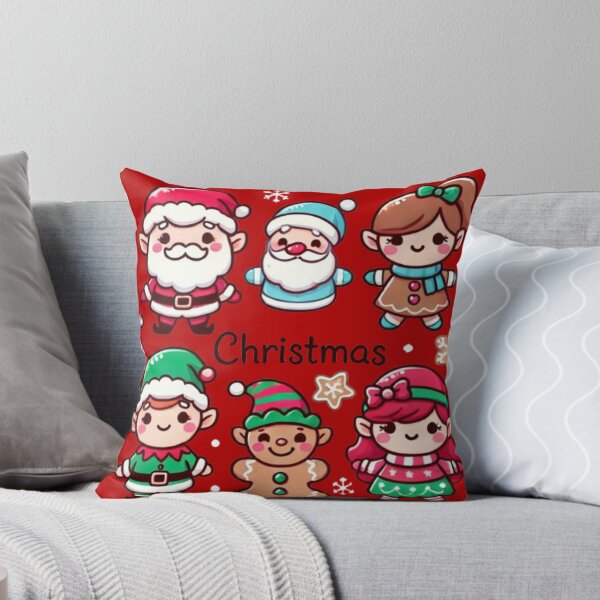 Item preview, Cute Christmas Elf and Santa Family designed and sold by AnuphongCH2020.