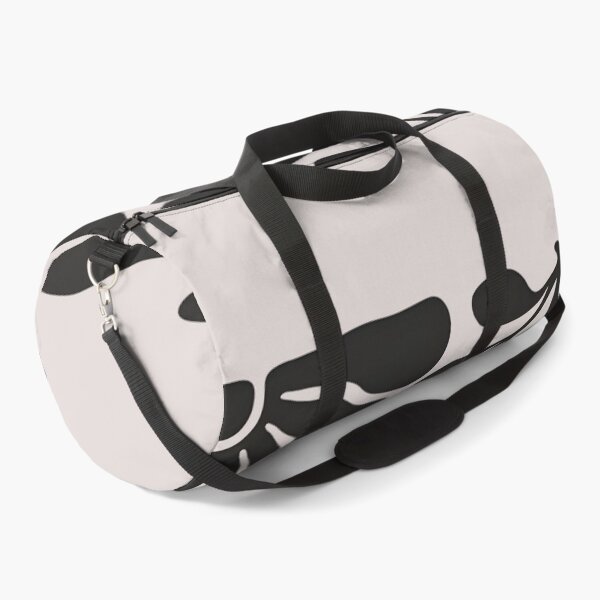 Item preview, Retro Flower Print Abstract Doodle Black Tan designed and sold by DALdesignstore.