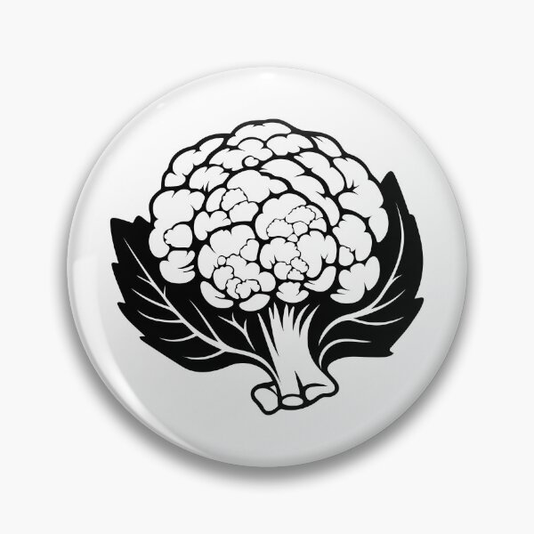 Item preview, Cauliflower Flower Head Vegetable Brassica Vegetarian designed and sold by inkoutninja.