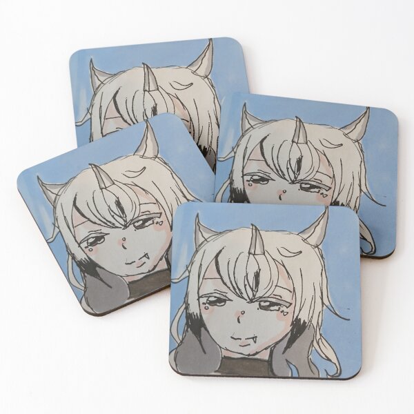 Item preview, Anime demon girl (hand drawn work) designed and sold by MysticRacoon6.