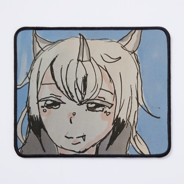 Item preview, Anime demon girl (hand drawn work) designed and sold by MysticRacoon6.
