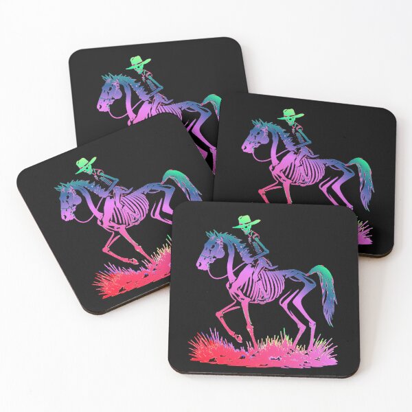 Item preview, Skeleton Rider Black Light designed and sold by LevonsCrazyArt.