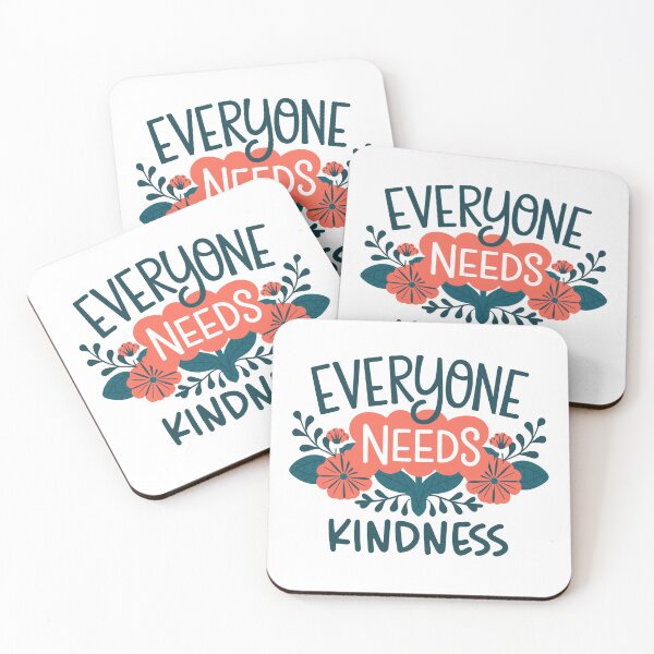 Item preview, Everyone Needs Kindness Spread Positivity Inspirational Message designed and sold by Maria Garcia.