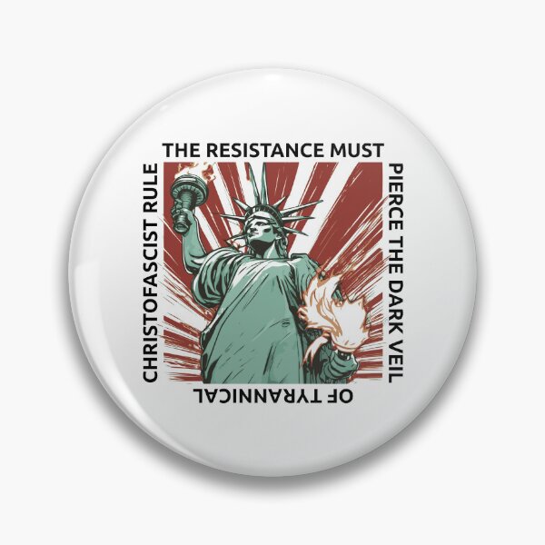 Item preview, The resistance must pierce the dark veil of tyrannical Christofascist rule designed and sold by PhreakStyle.