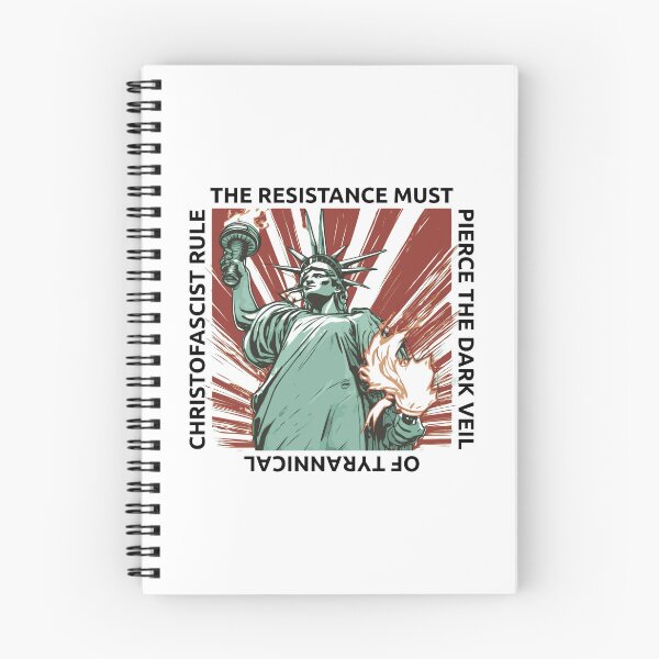 Item preview, The resistance must pierce the dark veil of tyrannical Christofascist rule designed and sold by PhreakStyle.