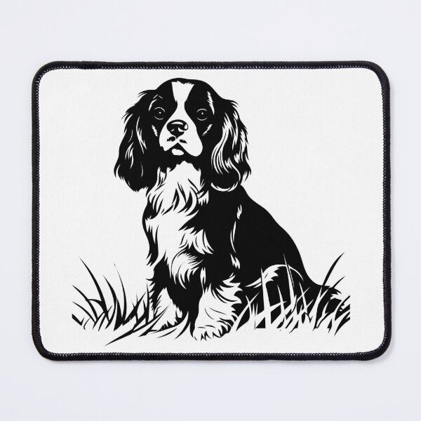 Item preview, Cavalier King Charles Spaniel Dog Blenheim Small Pup Pet designed and sold by inkoutninja.