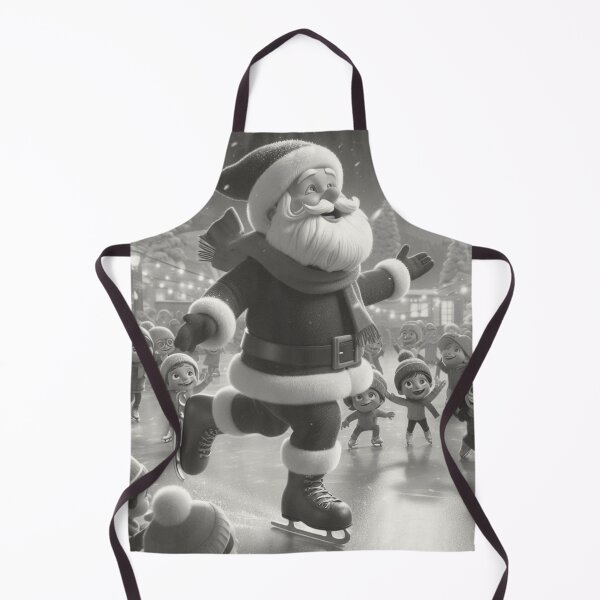 Item preview, Festive Skating Santa Christmas Design designed and sold by choder61.