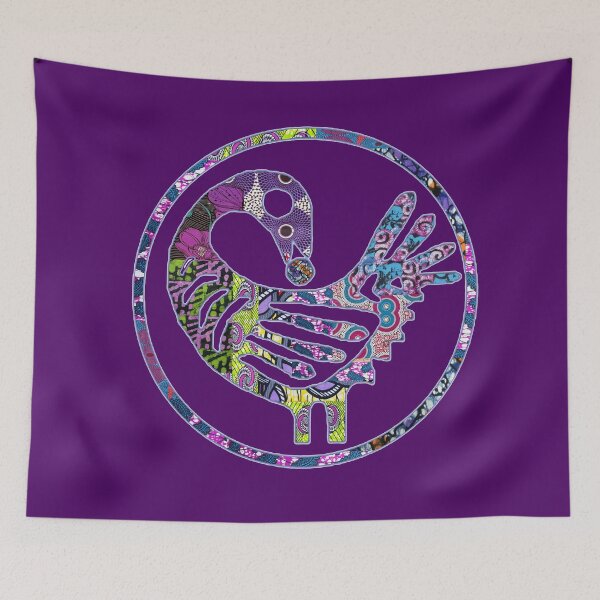 Item preview, Purple Sankofa Bird  designed and sold by artbyomega.