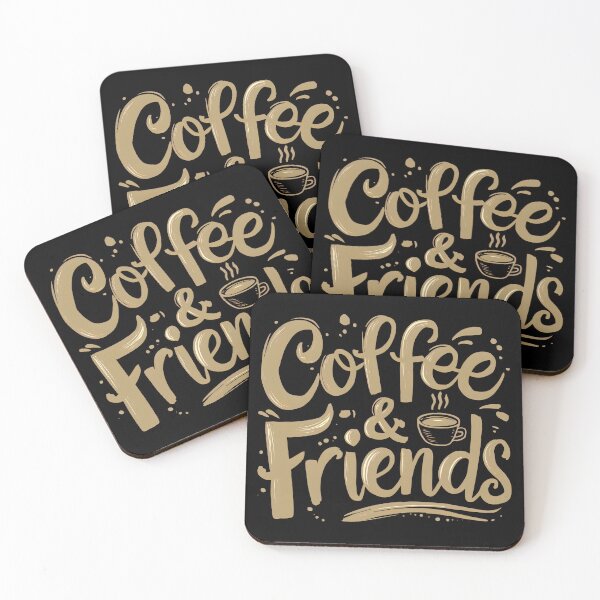 Item preview, Coffee And Friends, Coffee Lovers Gift 02 designed and sold by kjp-design.