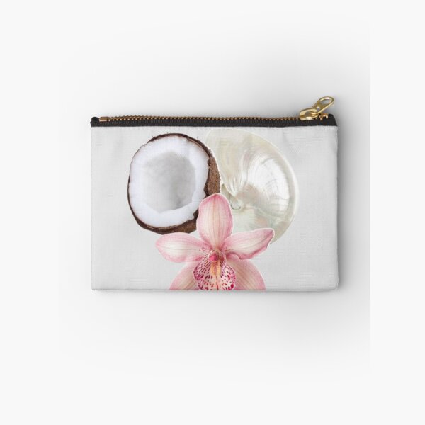 Item preview, Coconut Flower Lily Pearl Abstract Print Coquette  designed and sold by DALdesignstore.