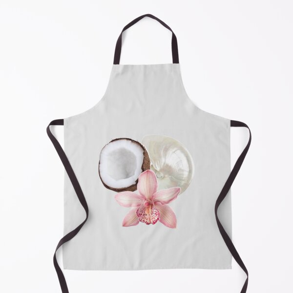 Item preview, Coconut Flower Lily Pearl Abstract Print Coquette designed and sold by DALdesignstore.