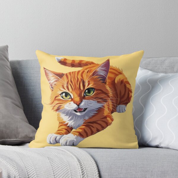 Aperçu de l'œuvre Chat tigré orange créée et vendue par ArthieArts.