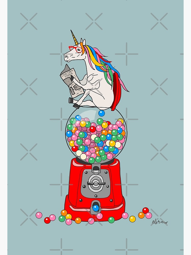 Unicorn Gumball Poop by notsniwart