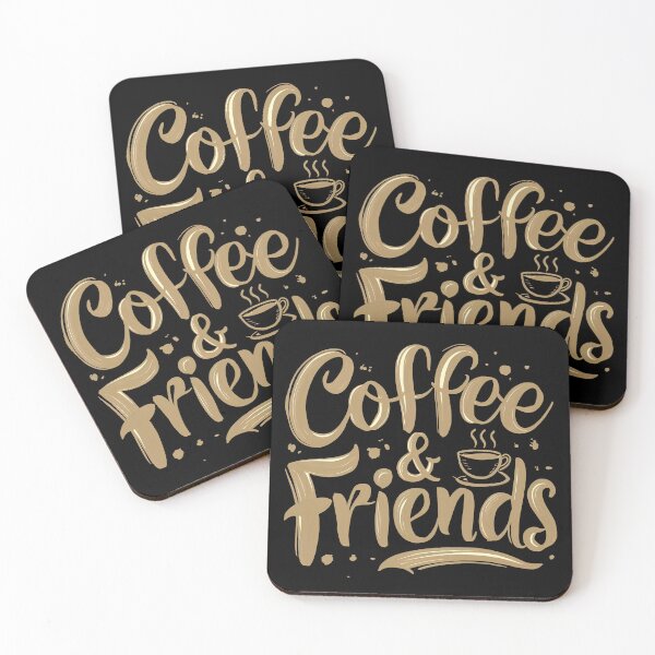 Item preview, Coffee And Friends, Coffee Lovers Gift 04 designed and sold by kjp-design.
