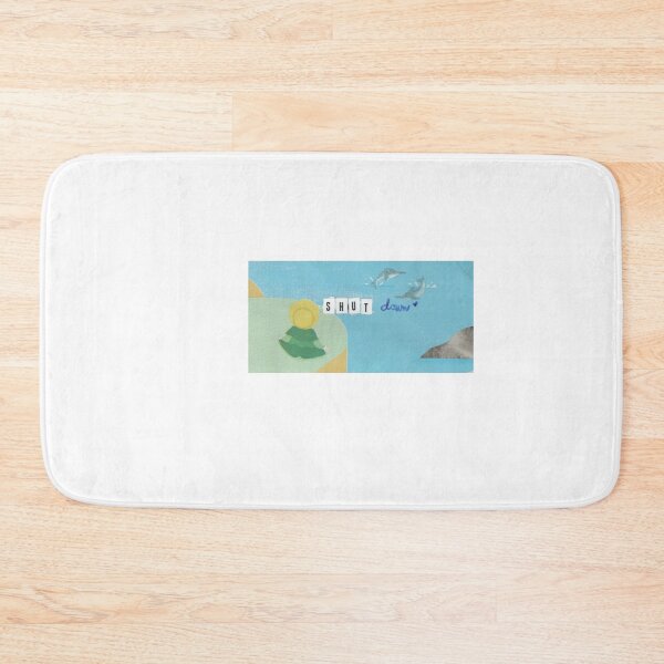 Item preview, Shut down rest relax meditation dolphin collage designed and sold by holaitssher.