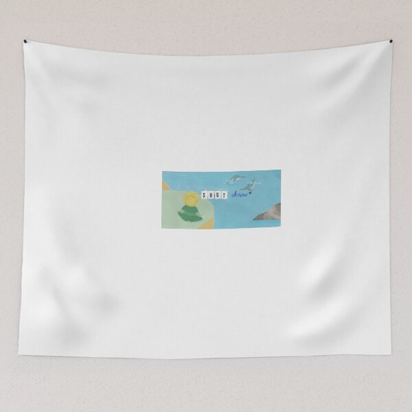 Item preview, Shut down rest relax meditation dolphin collage designed and sold by holaitssher.