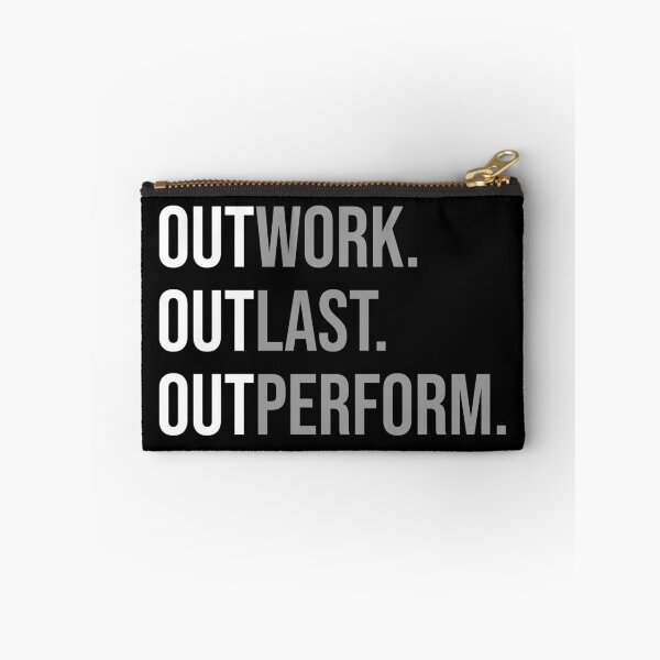 Item preview, Outwork, Outlast, Outperform - Success Motivational designed and sold by chantastical.