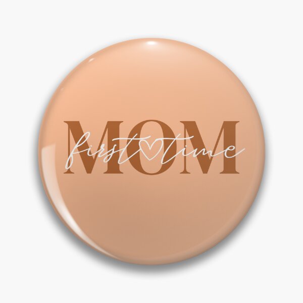 Item preview, First Time Mom Calligraphy Lettering Typography Design designed and sold by The magic  Yellow bus.