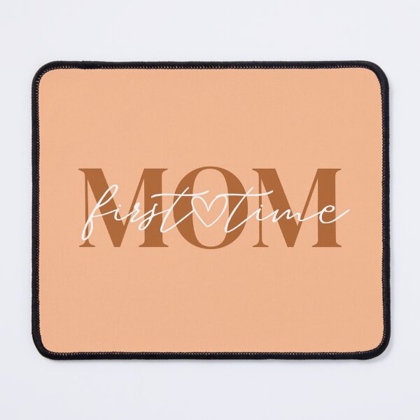 Item preview, First Time Mom Calligraphy Lettering Typography Design designed and sold by The magic  Yellow bus.