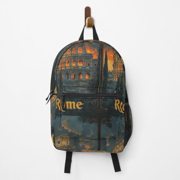 Item preview, Alphonse Mucha-Inspired Rome Colosseum Vintage Travel Poster designed and sold by digitalvintage.