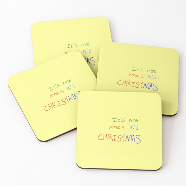Item preview, It’s not Xmas, it’s Christmas  designed and sold by ArtistRebeccaLS.