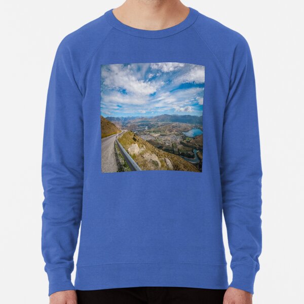 Spectacular Mountain Range from The Remarkable access road Lightweight Sweatshirt