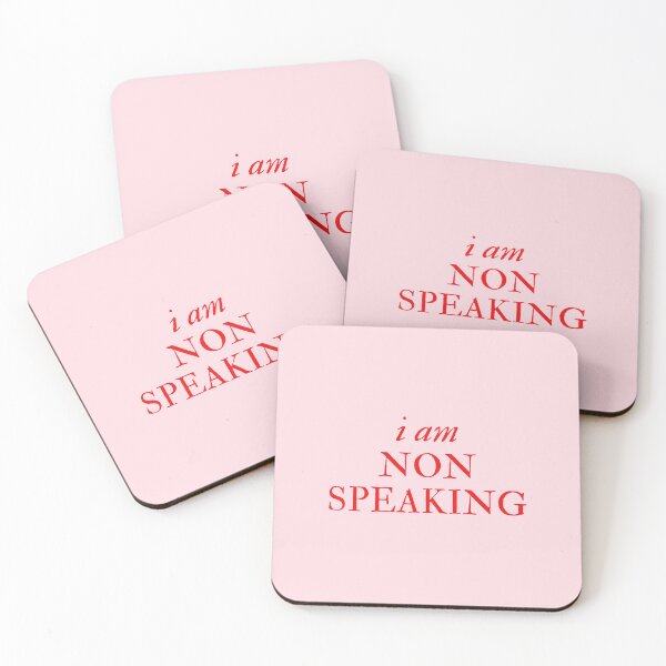 Item preview, i am non speaking - Disability Support designed and sold by mydoodlesateme.
