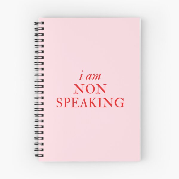 Item preview, i am non speaking - Disability Support designed and sold by mydoodlesateme.