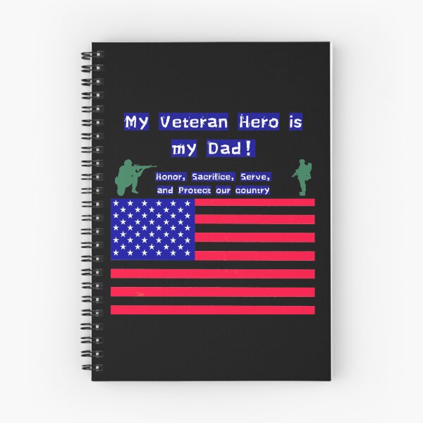 Item preview, My Veteran Hero is my Dad! designed and sold by POSITIVE4EVA.