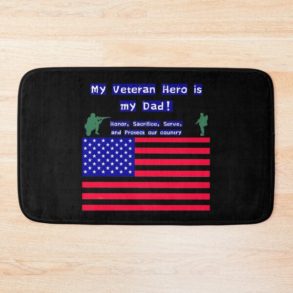 Item preview, My Veteran Hero is my Dad! designed and sold by POSITIVE4EVA.