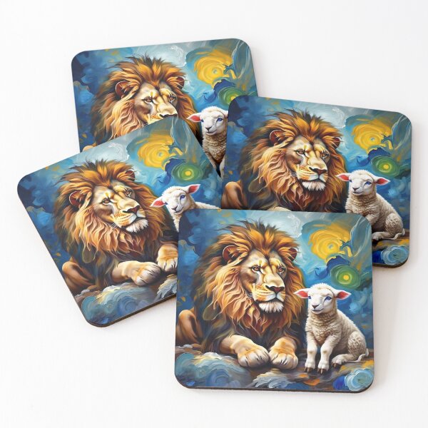 Item preview, Lion and Lamb designed and sold by Savannah Gibbs.