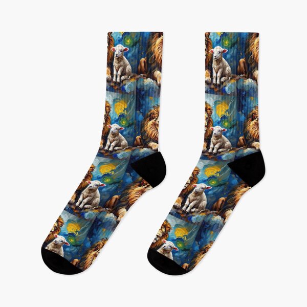 Item preview, Lion and Lamb designed and sold by Savannah Gibbs.