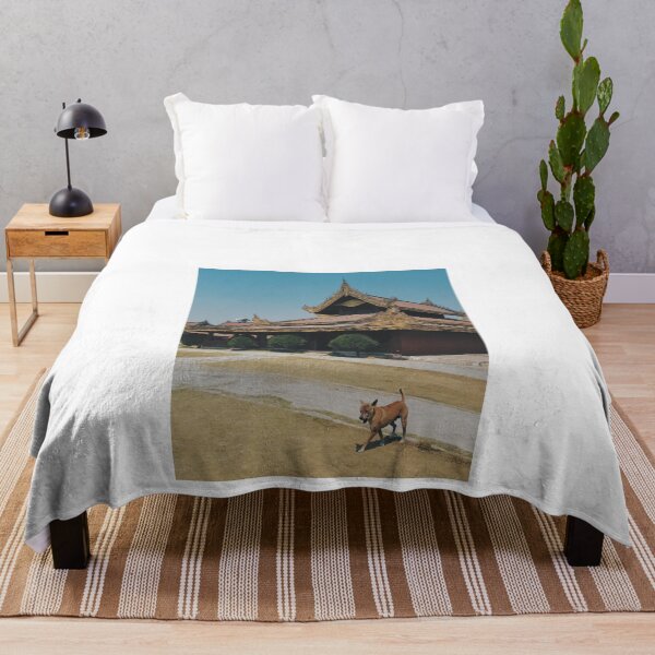 Item preview, Street Photography Dog Portrait Myanmar Temple Asia designed and sold by holaitssher.