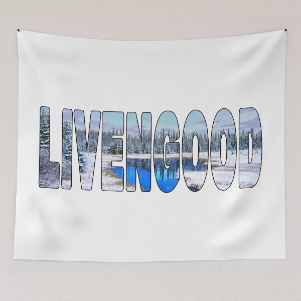 Item preview, LIVENGOOD - Alaska USA Beautiful Day Snowy Scenery designed and sold by Adam Gormley.