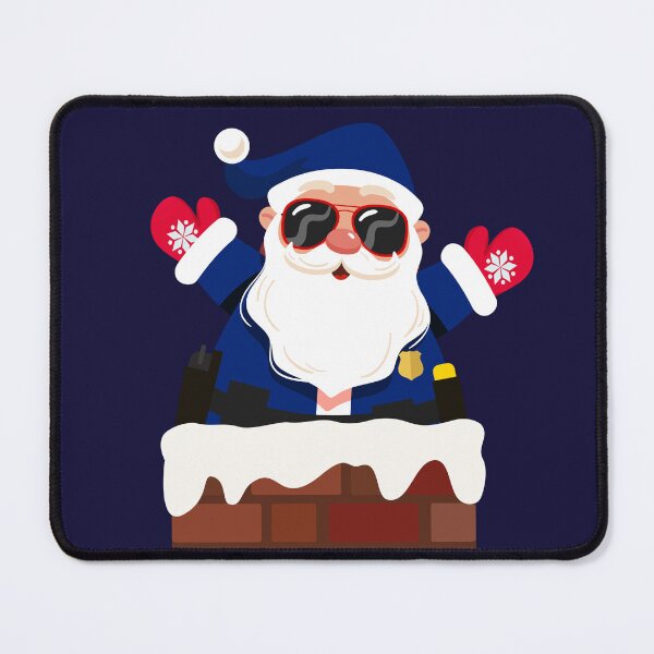 Item preview, Police Navidad Santa designed and sold by OnlyCops.
