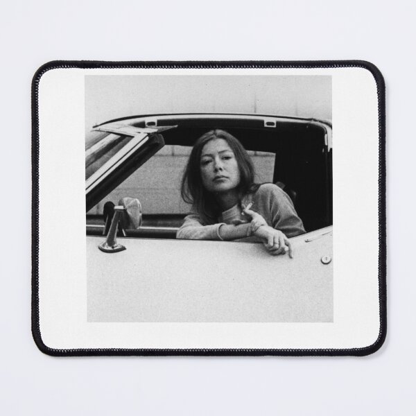 Item preview, Joan Didion in her car  designed and sold by skyangels.