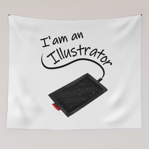 Item preview, Digital Artist's Tablet Illustration 2 - T-SHIRTS, Stickers, Posters designed and sold by MechanicalART.