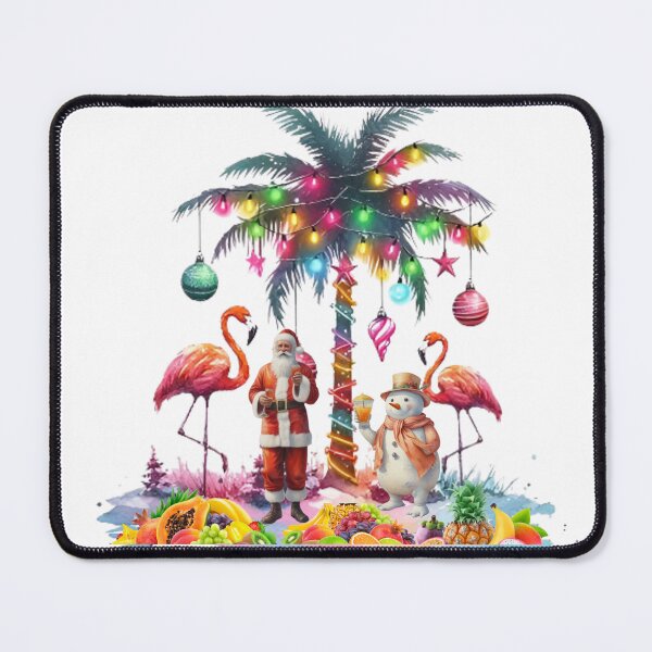 Item preview, Merry Beachmas Palm Trees Florida Xmas Tropical Christmas CLASSIC T-Shirt designed and sold by inkfluenceart.